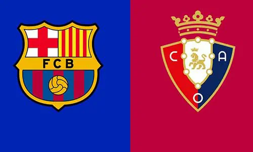 موعد مباراة برشلونة وأوساسونا في الدوري الإسباني والقنوات الناقلة