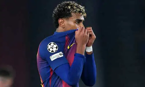 هانسي فليك يعترف بأن يامال لم يكن سعيداً باستبداله