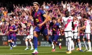 مشاهدة ثلاث نقاط رئيسية من فوز برشلونة 1-0 على رايو فاليكانو بث مباشر كورة جول