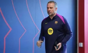 مشاهدة هانسي فليك يتحدث عن مستقبله مع برشلونة وسط حديث عن تمديد عقده بث مباشر كورة جول